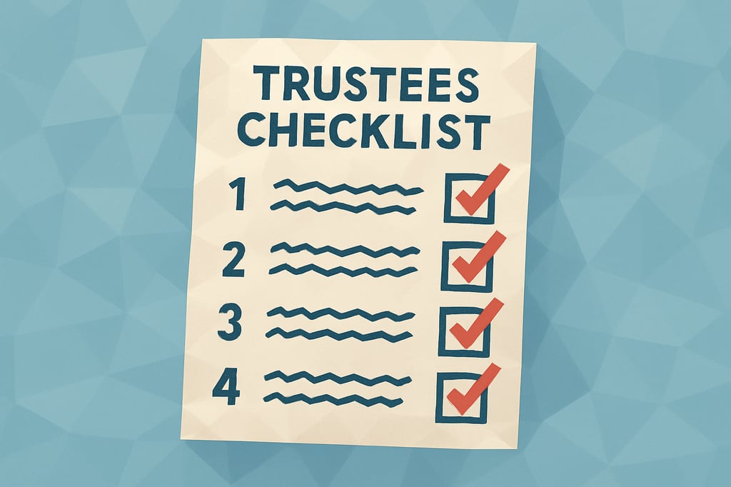 What Should Trustees be Doing?